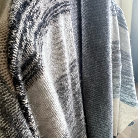 100% Cashmere Nordstrom Collection Open-Front Cardigan Sweater Neutral Colors - Picture 2 of 5